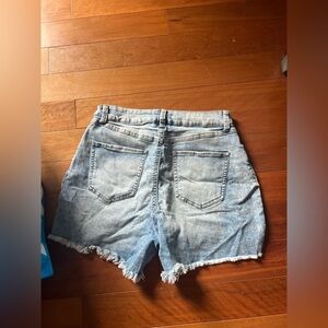 Universal Thread high waisted cut off shorts size 4/27R Faded y2k
